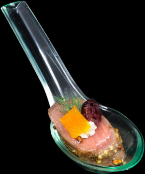 Rosemary and Whole Grain Mustard Crusted Lamb Loin