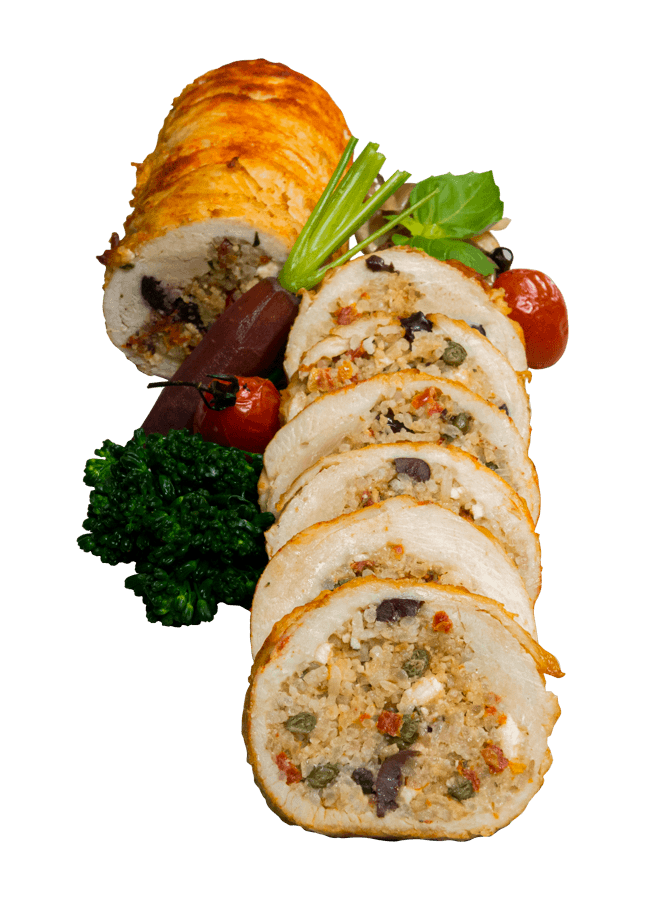 Greek Chicken Roulade | Culinary Specialties - Quality Foods for Hotels ...